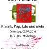 Sommerkonzert 2016